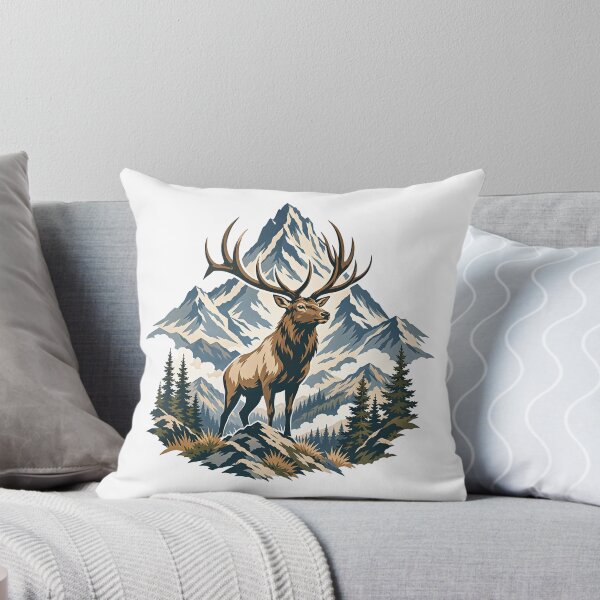 Item preview, Mountain Spirit Elk designed and sold by Wild Creative Art.
