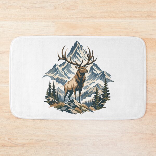 Item preview, Mountain Spirit Elk designed and sold by Wild Creative Art.