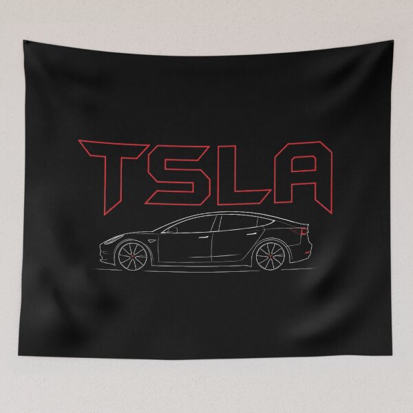 Item preview, TSLA Bull – Stock Market Investor Design designed and sold by TEEJAMBOREE.