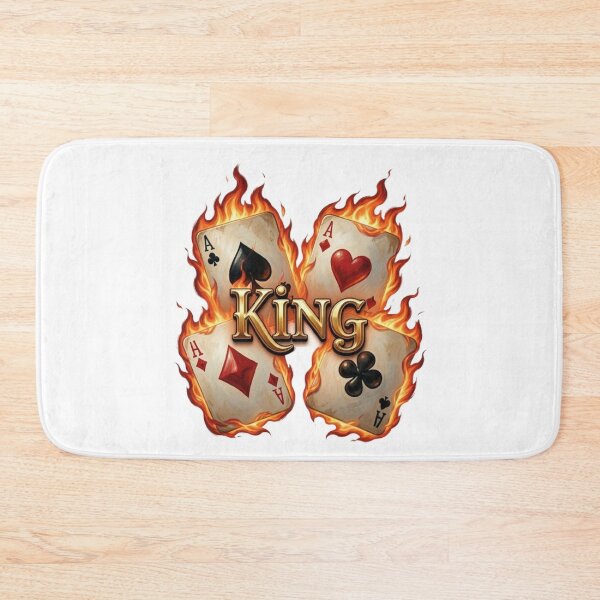 Item preview, King - Poker Fire designed and sold by The best online style shop.