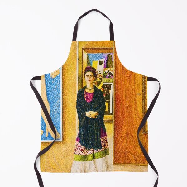 Item preview, Frida Standing in Art Gallery designed and sold by reggiemercedes.