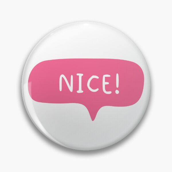 Item preview, Nice. Pink Speech Bubble. designed and sold by CoCoArt-Ua.