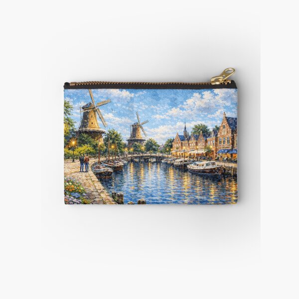 Item preview, A painting of Dokkum, the Netherlands – A Beautiful place in Europe. designed and sold by GalleryKauffeld.