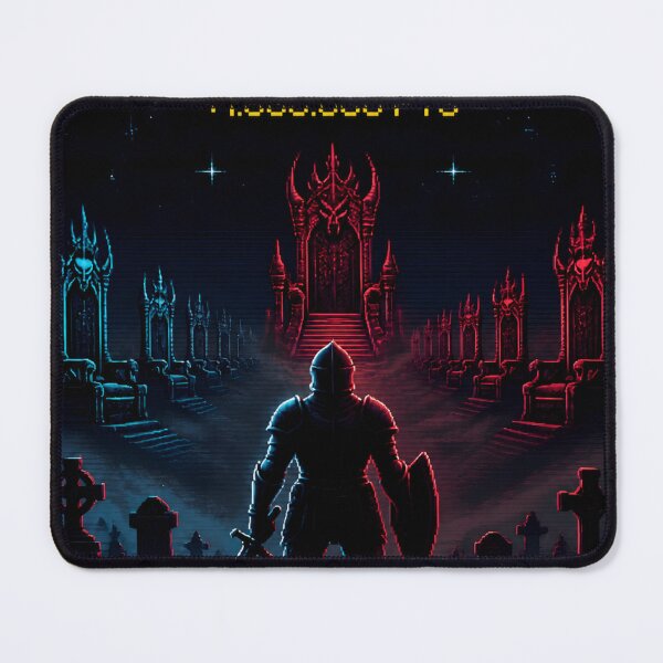 Item preview, Retro Arcade Knight vs Astaroth - Pixel Art Poster designed and sold by EtermaoDigital.