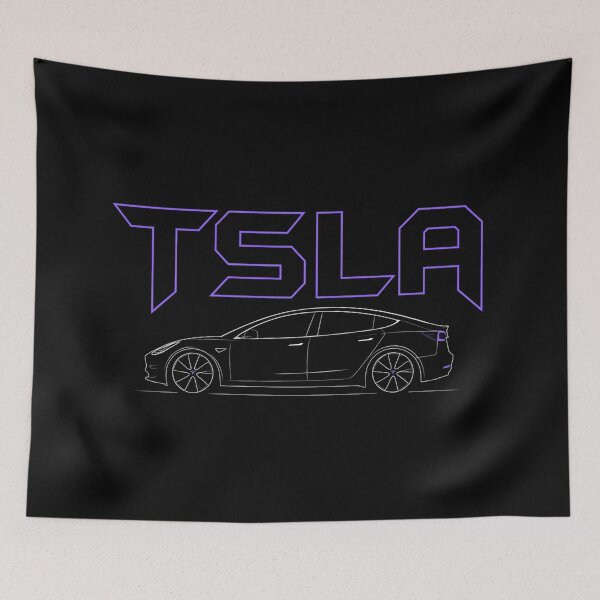 Item preview, TSLA Bull – Stock Market Investor Design designed and sold by TEEJAMBOREE.