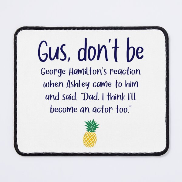 Item preview, Gus don't be - Hamilton - Psych designed and sold by hotchkiss2earth.