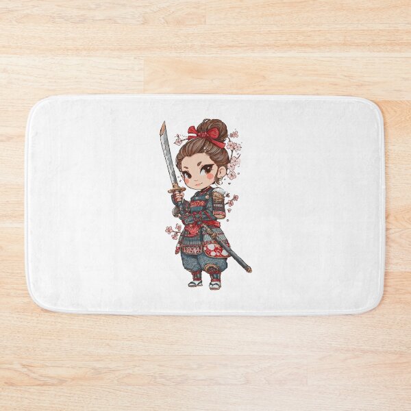 Item preview, cute chibi gril samurai designed and sold by cutemakerotart.