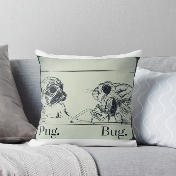 Item preview, Pug Meets Bug (Cicada) designed and sold by BohoZamo.