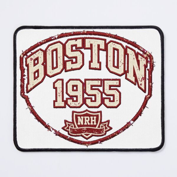 Item preview, BOSTON 1955 Varsity Patch - Massachusetts College Design designed and sold by Normandy Road Heritage™ - Vintage Garage Art.