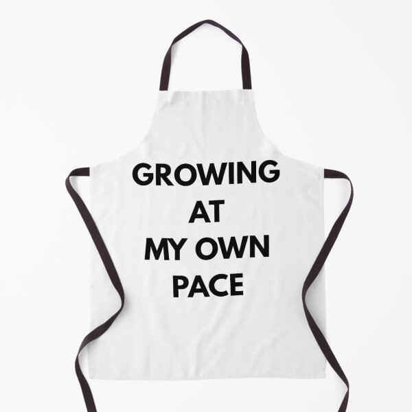 Item preview, Growing At My Own Pace Minimalist Typographic designed and sold by ArtisanPrintHk.