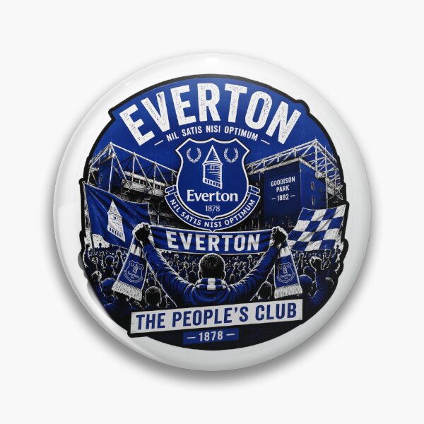 Item preview, Everton FC Fan Art Graphic designed and sold by FanFueledStickers.