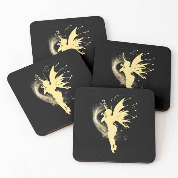 Item preview, A golden fairy with golden fairy dust. designed and sold by SweetBlushBunny.