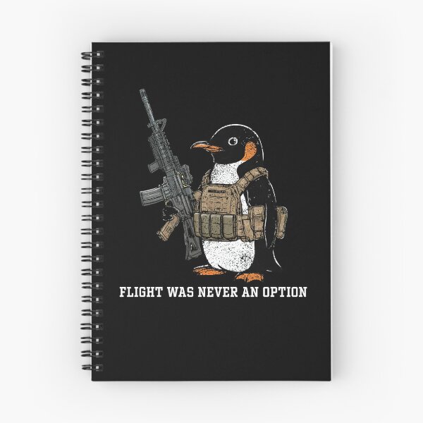 Item preview, Flight was Never an Option Penguin Funny designed and sold by nosu-art-pod.