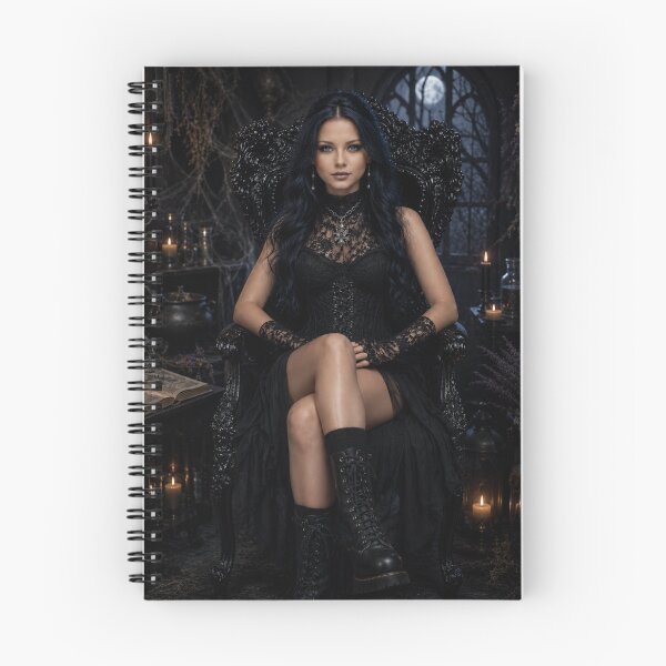 Item preview, Gothic Witch Queen in Her Dark Sanctuary designed and sold by WhimsyWink.