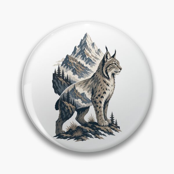 Item preview, Mountain Spirit Lynx designed and sold by Wild Creative Art.