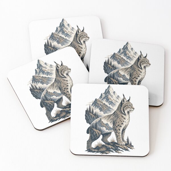 Item preview, Mountain Spirit Lynx designed and sold by Wild Creative Art.