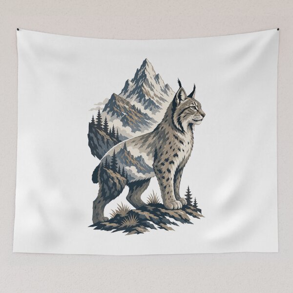 Item preview, Mountain Spirit Lynx designed and sold by Wild Creative Art.