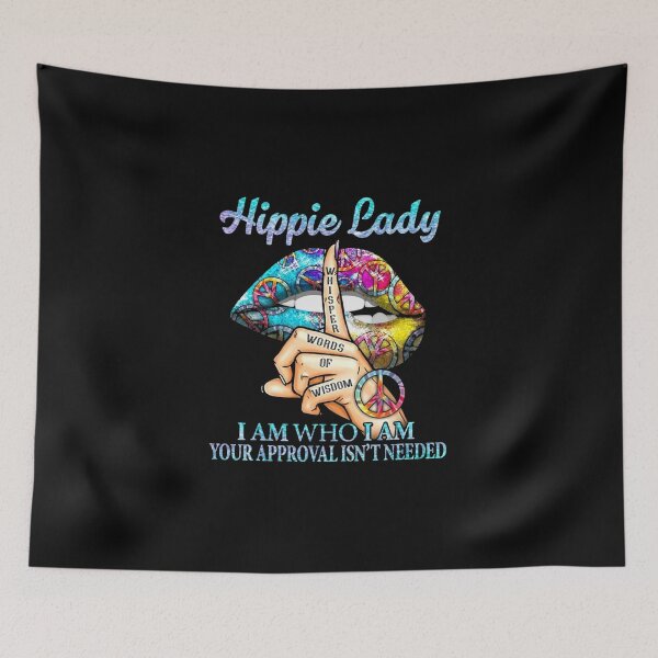 Item preview, Hippie Lady Peace Love Boho designed and sold by roartusa.