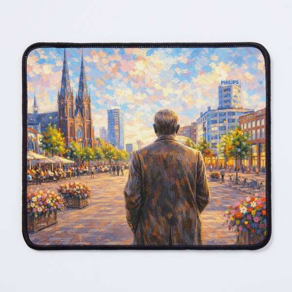 Item preview, A painting of Eindhoven, the Netherlands – A Beautiful place in Europe. designed and sold by GalleryKauffeld.