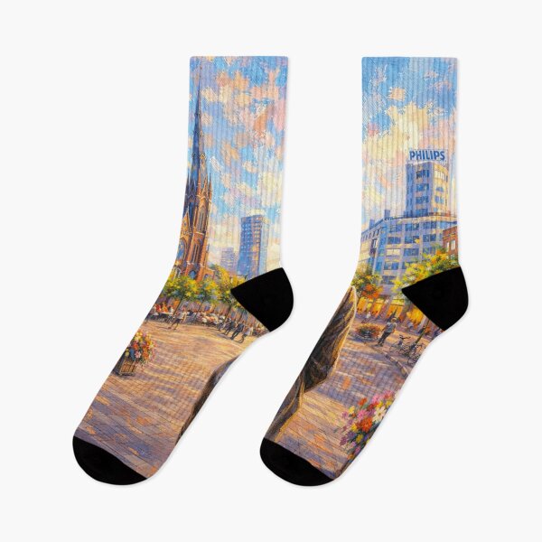 Item preview, A painting of Eindhoven, the Netherlands – A Beautiful place in Europe. designed and sold by GalleryKauffeld.