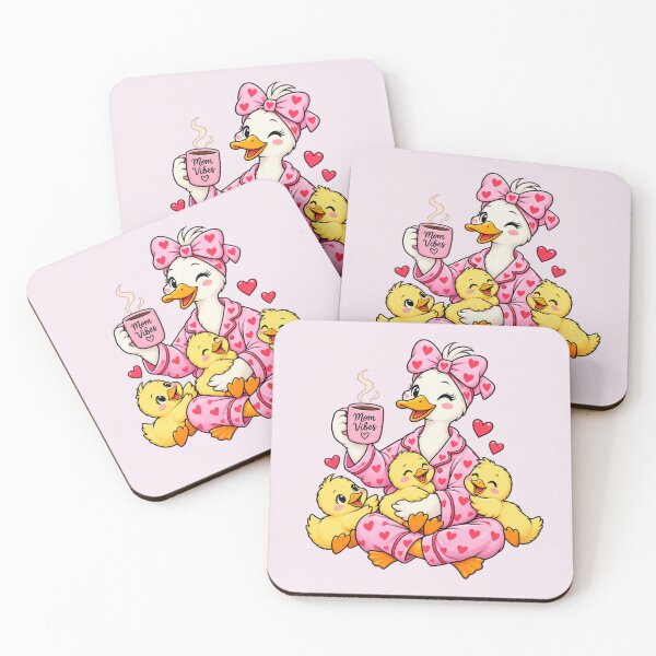 Item preview, Duck Mom Vibes – Cute Mother Duck and Ducklings Love designed and sold by waikibi ⭐⭐⭐⭐⭐.