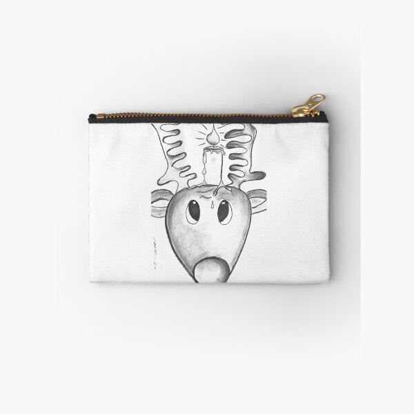 Item preview, Reindeer Rudolph with Candle, Charcoal designed and sold by Anke‘s Bazaar.