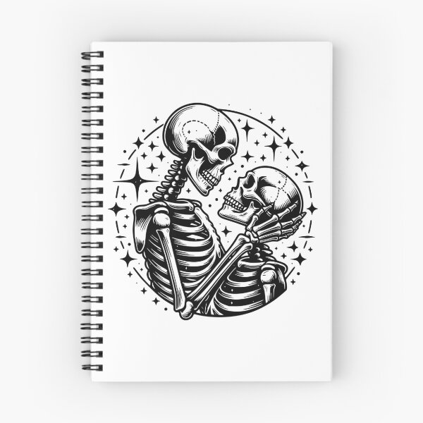 Item preview, Halloween Skeleton Couple – Gothic Love Skull designed and sold by Sed94.