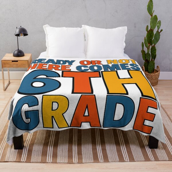 Item preview, Back to school Ready Or Not Here Comes 6th Grade | Funny Back To School designed and sold by Uglyandcute.
