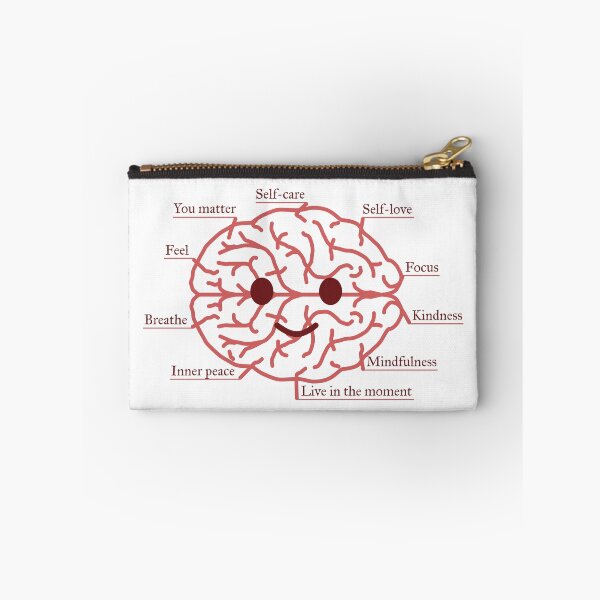 Item preview, Smiling Brain & Neurons of Mental Wellness | Cute Self-Care Gift T-Shirt designed and sold by CreativeArtistL.
