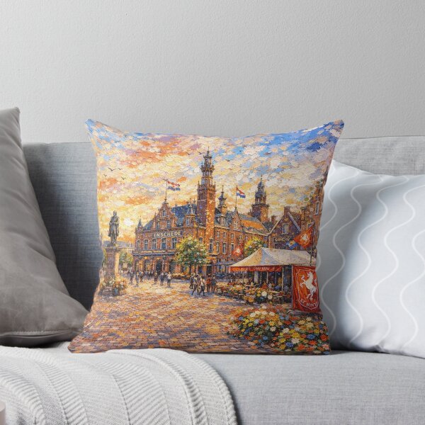 Item preview, Enschede, the Netherlands painting – A Beautiful place in Europe. designed and sold by GalleryKauffeld.