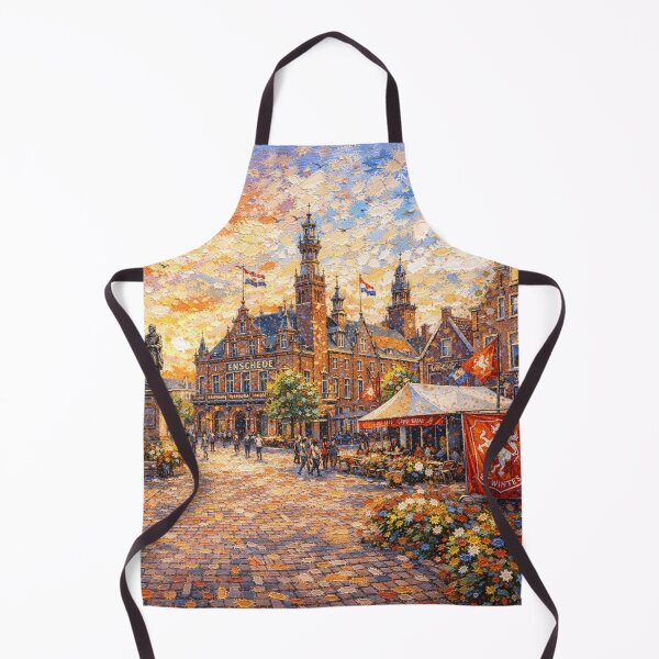 Item preview, Enschede, the Netherlands painting – A Beautiful place in Europe. designed and sold by GalleryKauffeld.