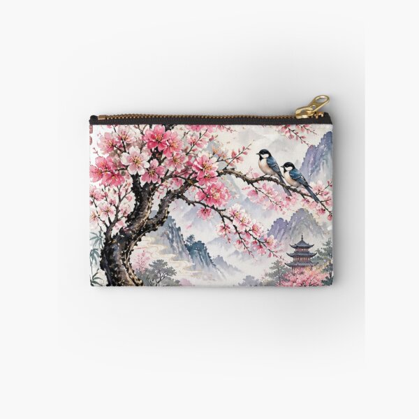 Item preview, Cherry Blossom Sakura Landscape Asian Art Design designed and sold by VaneDesings.