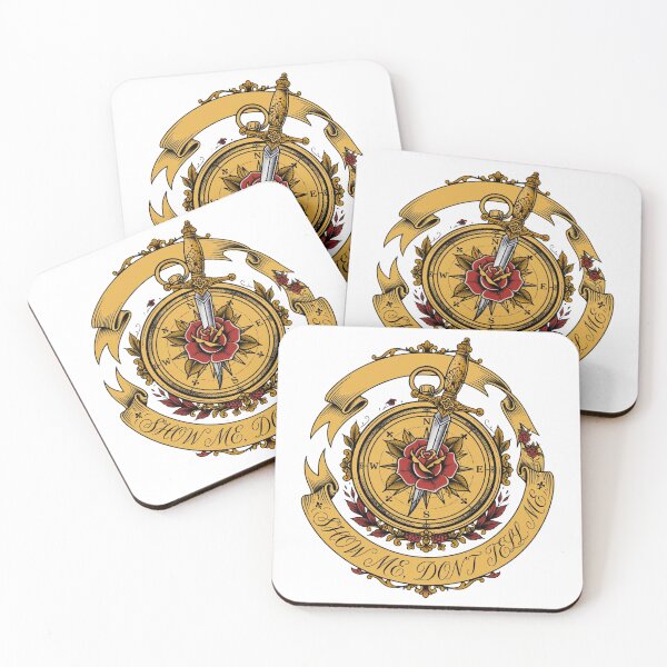 Item preview, Neo Traditional Tattoo Show Me Compass Rose designed and sold by puzzell.