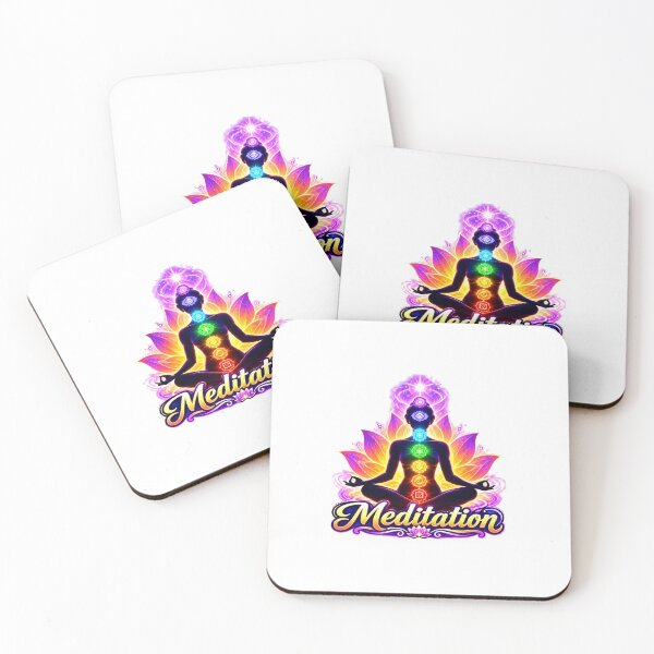 Item preview, Meditation Chakra Lotus Yoga Spiritual Energy Glow Design designed and sold by Design Sounds Studio.
