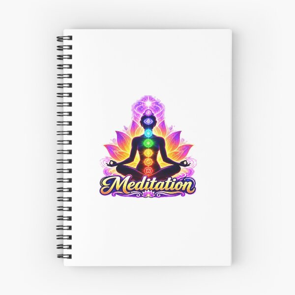 Item preview, Meditation Chakra Lotus Yoga Spiritual Energy Glow Design designed and sold by Design Sounds Studio.