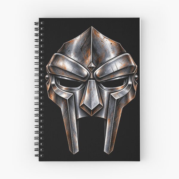 Item preview, Iron Villain Mask – Weathered Metal Helmet designed and sold by Kevin Shearer.