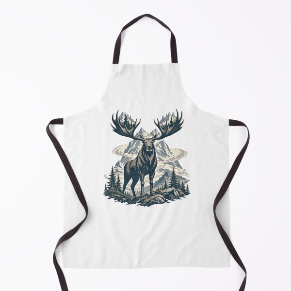 Item preview, Mountain Spirit Moose designed and sold by Wild Creative Art.