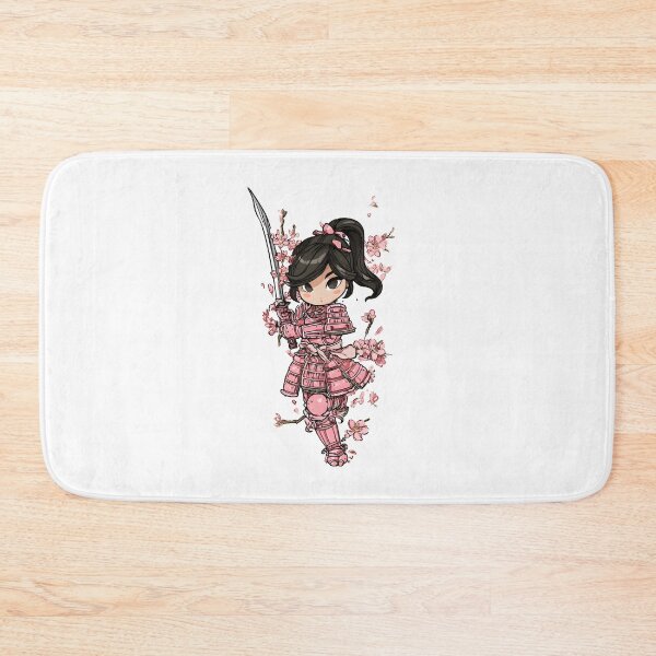 Item preview,  cute chibi samurai girl designed and sold by cutemakerotart.