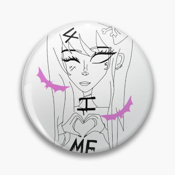 Item preview, I <3 me with pink bats designed and sold by purplecats666.