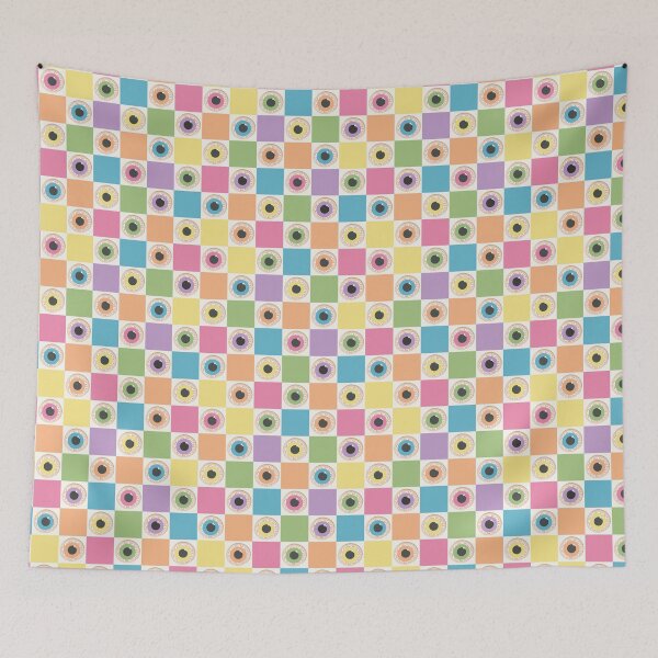 Item preview, Halloween Rainbow Checkers designed and sold by spicymangoco.