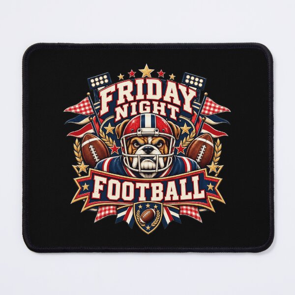 Item preview, Friday Night Football Bulldog Mascot designed and sold by EdwardSch73241.