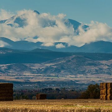 Artwork thumbnail, Longs Peak Above The Clouds by nikongreg