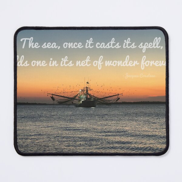 Item preview, Shrimp Boat at Sea designed and sold by Learning2fly86.