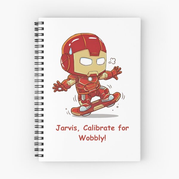 Item preview, Silly Cute Chibi Superhero Skateboarding - Calibrate For Wobbly designed and sold by MAXIZPRINT.