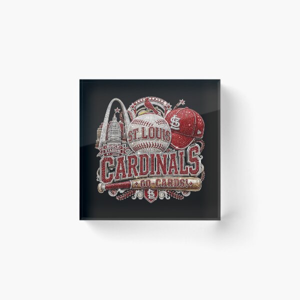 Artikelvorschau, Glitzerdesign des St. Louis Baseballteams entworfen und verkauft von LaurenFlo96971.