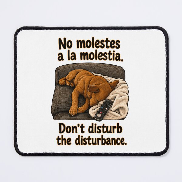 Item preview, Don’t Disturb the Disturbance Sleeping Dog designed and sold by OuterFuselage.