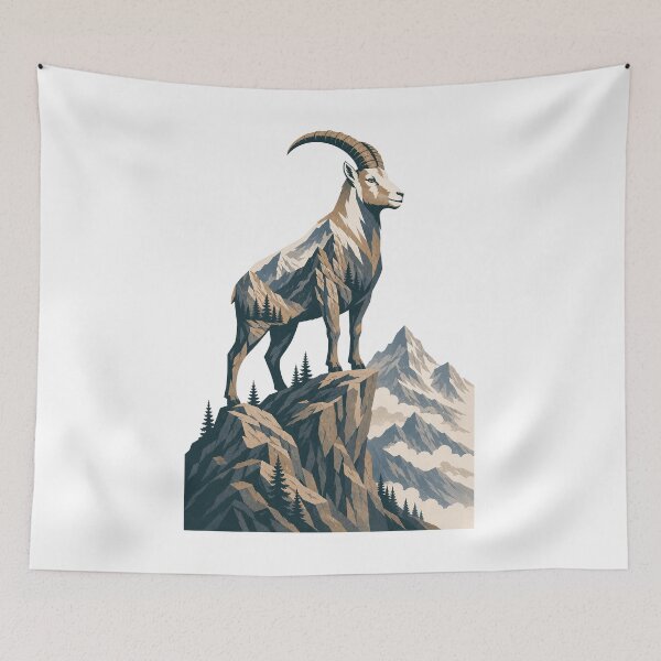 Item preview, Mountain Spirit Ram designed and sold by Wild Creative Art.