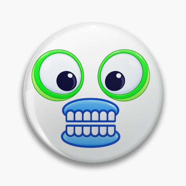 Item preview, Funny Green Monster Face Cartoon – Cute Goofy Monster Design designed and sold by KKCreationz.