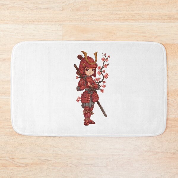 Item preview,  cute chibi samurai girl katana designed and sold by cutemakerotart.