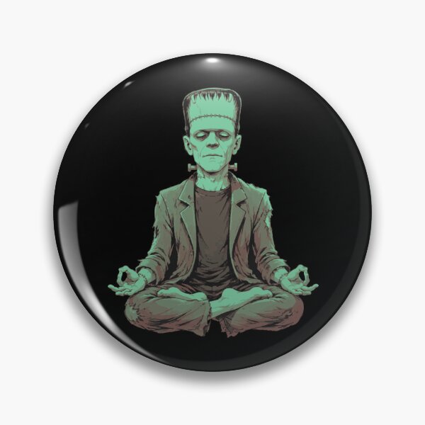 Item preview, Meditating Frankenstein  designed and sold by ClubVacay.